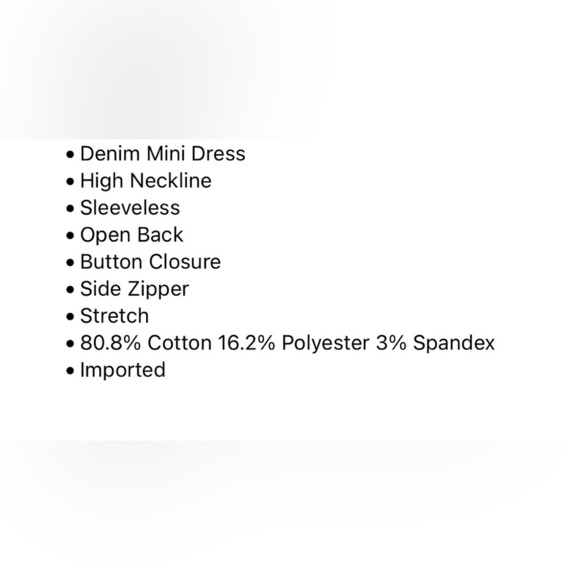 Fashion Nova Blue Denim Dress - Picture 4 of 6